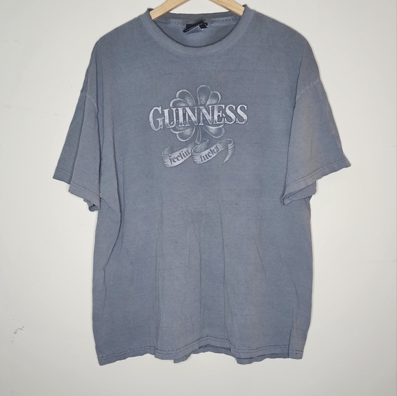 Guinness Feeling Lucky Graphic Tee Shirt Size XXL - Picture 7 of 7